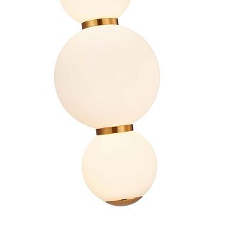Подвес 13*44-205 см, 1*LED, 7W, 3000K, F-Promo Kiran 4613-1P, белый