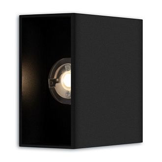 Настенный светильник 10 см, 6W, 4000K, Freya Fless FR10005WL-L6B, черный