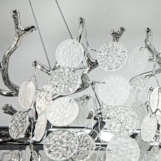 Подвесная люстра 120*40*140 см, G9 14xG9W, Хром MODESTYLE MS.2113.1200