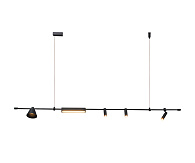 Светильник 180 см, 25W, 4000K, Kink Light 07616-180L,19, черный