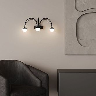 Светильник 42 см, 9W, 4000K, Eurosvet 90031/3, черный