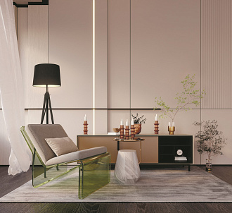 Торшер Maytoni Z177FL-01B, черный