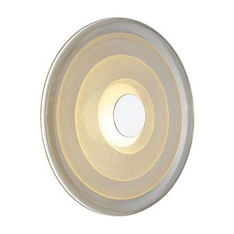 Настенный светильник 25 см, 3W, 3000K, Aployt Stusia APL.350.01.03, хром