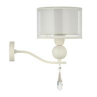 Бра *18*22 см, 1*E14*40W, Arti Lampadari Rufina White Rufina E 2.1.1.600 W, Белый