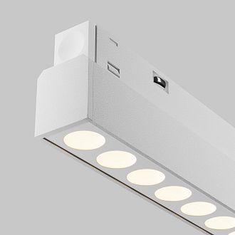 Трековый светильник Points Exility 2700-6000K 24Вт 36° Dim Dali2, 43,4*2,22-4,36 см, LED*24W, Maytoni TR031-4-24WTW-DD2-W, Белый