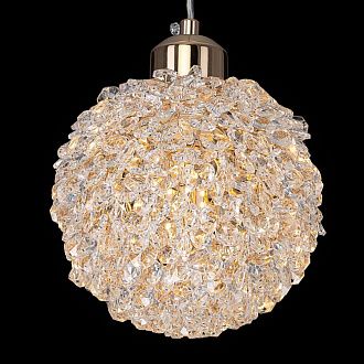 Подвесной светильник 15 см, Citilux Cloudy CL323012, золото