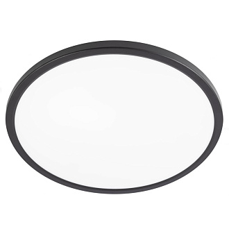 Светильник накладной 40*2,5 см, 40W*Мульти CL738321VL Бейсик Лайн Черный LED 