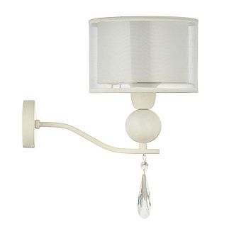 Бра *18*22 см, 1*E14*40W, Arti Lampadari Rufina White Rufina E 2.1.1.600 W, Белый