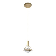 Подвесной светильник 13*13*135 см, LED 4,5W, 4000K, Латунь MODELUX ML.88973.1 BS