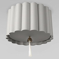 Потолочный светильник 47*46 см, 3*E14 LOFT IT Mellow 10306 Grey linen латунь