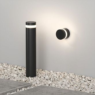Бра 11*12*12- см, *LED*12W, 3000K, Denkirs VEGA DK9810-BK, черный алюминий