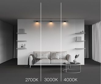 Трековый светильник 11,3*3,4 см, LED 12W 3000K Maytoni Technical Accessories for tracks Levity Zon TR189-1-12W3K-B черный
