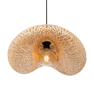 Светильник 47 см, Freya Wavy FR5243PL-01BR9, черный-коричневый