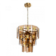 Светильник подвесной 48*48 см, 6*E14 полированная медь Arte lamp Sophia A4066LM-6PB