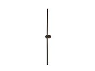 Бра 5*80 см, LED 6W Newport 15101/A black glossy черный никель
