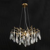 Люстра подвесная *60*45-100 см, 8*G9*20W, Lussole  LSP-6048, бронзовый