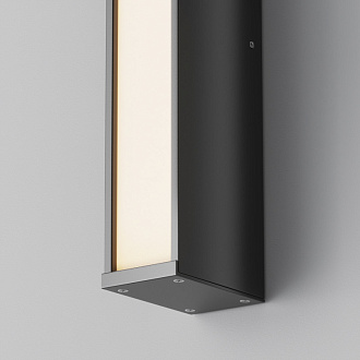 Светильник 50 см, 20W, 3000K, Maytoni Corte O571WL-L20B3K, черный