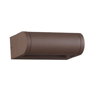 Настенный светильник 18 см, 12W, 3000K, Odeon Light 7118/12WL, коричневый
