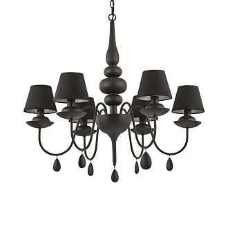 Люстра подвесная ideal lux Blanche SP6 макс.6x40Вт E14 111872.  см