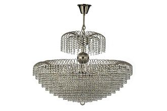 Люстра подвесная *80*60 см, 16*E14*40W, Arti Lampadari Salentino Salentino E 1.5.80.100 N, Матовый никель