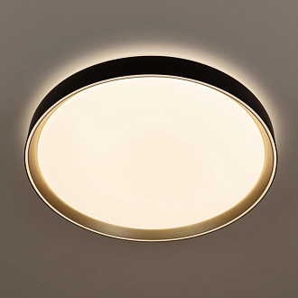 Светильник 50 см, 68W, 3000-5000K с пультом Citilux CL751451G BOSS Черный+Золото LED