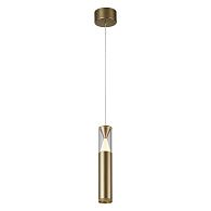Подвесной светильник 8,5*178,5 см, *LED*7W, 3000K, Mantra Spark MAN8969, золотой