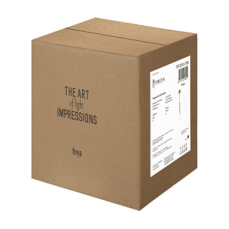 Светильник подвесной 15 см Freya Zelda FR5124PL-01BS, латунь