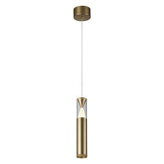 Подвесной светильник 8,5*178,5 см, *LED*7W, 3000K, Mantra Spark MAN8969, золотой