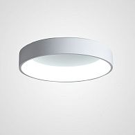 Потолочный светодиодный светильник TRAY D80 White 80*80*13 см, 1*LED*45W, 3000K, ImperiumLoft TRAY01, Белый