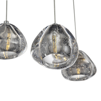 Каскадная люстра 80*200 см, LED, 3W,  3000К, ST-Luce WATERFALL SL6017.101.13 хром
