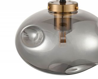 Подвесной светильник  22*140 см, 1*E27 черный, бронза Vele Luce Alieno VL5352P11