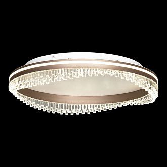 Потолочный светильник *50*11-11 см, 1*LED*30W, 4000K, Lussole Hardin LSP-7429, коричневый