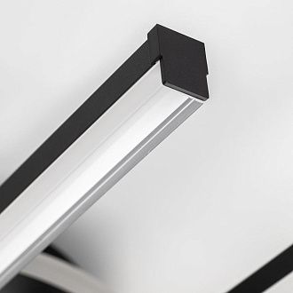 Люстра 120*120*11 см, 100W, 3000-6000K, 22 м2 Citilux Trent CL203641 черный