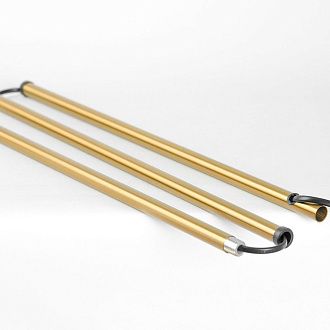 Торшер *35*165-165 см, 1*E27*40W Lussole  LSP-0830, матовое золото