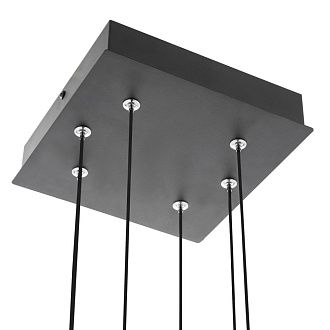 Подвесная люстра 120*125 см, 90W, 3000-6000K, Citilux Стиг CL203231 черный