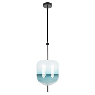 Подвесной светильник 25 см, 1*LED*16W 3000K черный Loft It Venice 10223/D Blue