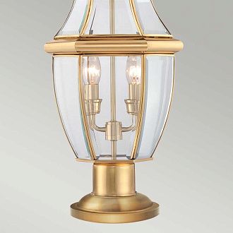 Фонарь-пьедестал Quoizel, Арт. QZ-NEWBURY3-L-PB