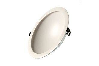 Светильник встраиваемый 30*6,3 см, вр 28,5 см, *LED*30W, 3000K, Mantra Cabrera MANC0049, матовый белый