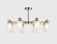 Подвесной светильник 72*72*38,5- см, 8*E14*40W, K, Ambrella Light Traditional TR9584, латунь