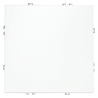 Выключатель с самовозвратом встраиваемый Voltum S70 одноклавишный 10А, белый матовый пластик Soft touch VLS010602