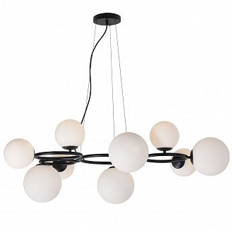 Подвесная люстра Lightstar Globo 815097, диаметр 110 см, черный