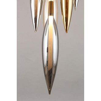 Каскадная люстра 50*100-250 см 47W, 3000K, Aployt Emilin APL.854.06.47, черный