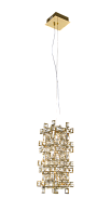Люстра L170 x W170 x H400(1400), мм, 2*40W (80W), GOLD+CLEAR (Золото + Прозрачный Хрусталь) NewRgy 6078E/2A GOLD+CLEAR