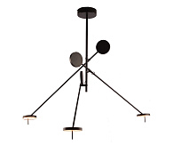 Светильник 170 см, 24W, 3000K, Kink Light 09440-3A,19(3000K), черный