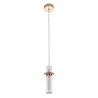Подвесной светильник 9*9*190 см, LED 12W, 4000K, Золото MODELUX ML.3316.1