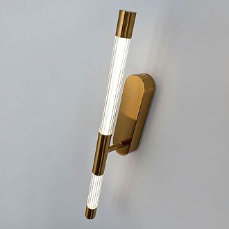 Настенный светильник 45 см, 8W, 4200K, MODESTYLE MS.1230.440 BS, латунь