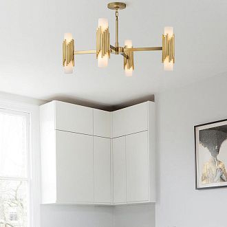 Люстра Elstead Lighting, Арт. MARVELE8-AB-OPAL