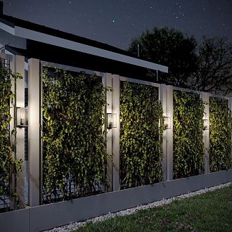 Светильник настенный 13*12*25 см, 1*E27*15W, ST-Luce Gross SL9019.701.01, серый