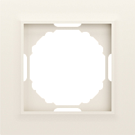 Donel A07 Wave матовый кремовый рамка 1-я, серия DB, DEW21131