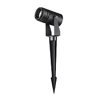 Грунтовый светильник 49 см, 10W, 4000K, Odeon Light Stima 6647/10GL, черный